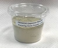 Awasedo Japanese Fine Grit Natural Sharpening Stone powder 1.5oz.