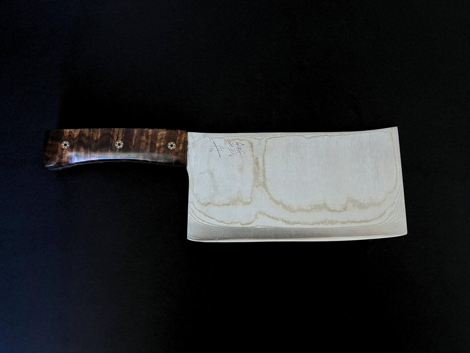 Chinese Cleaver 190mm - Tesshu ZA-18 Damascus Stainless Steel